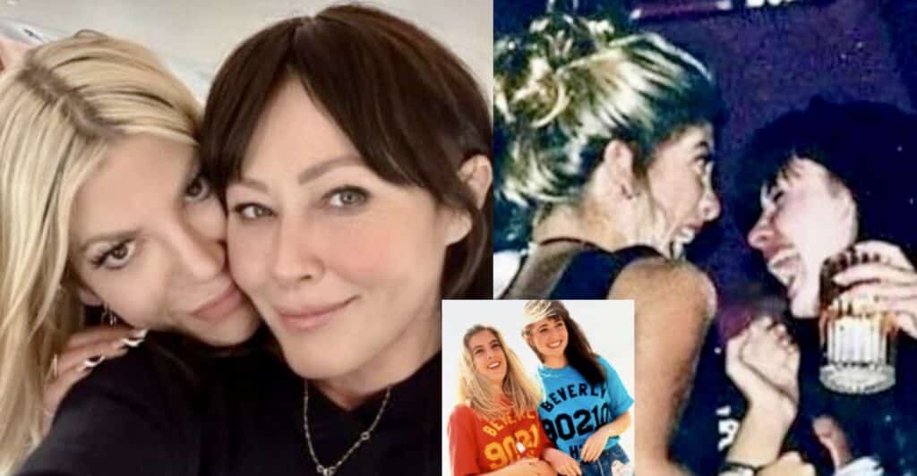 L'addio di Tori Spelling a Shannen Doherty