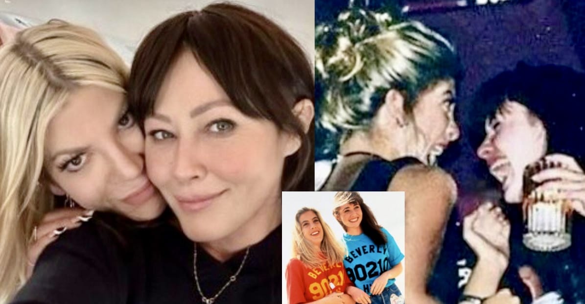 L'addio di Tori Spelling a Shannen Doherty