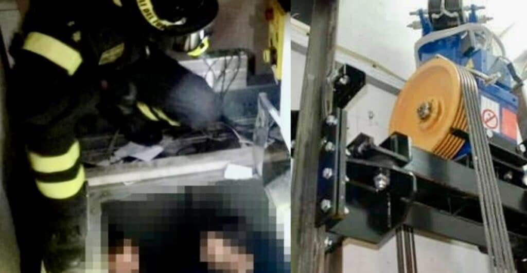 L'ascensore del b&b precipita: paura per 5 turisti