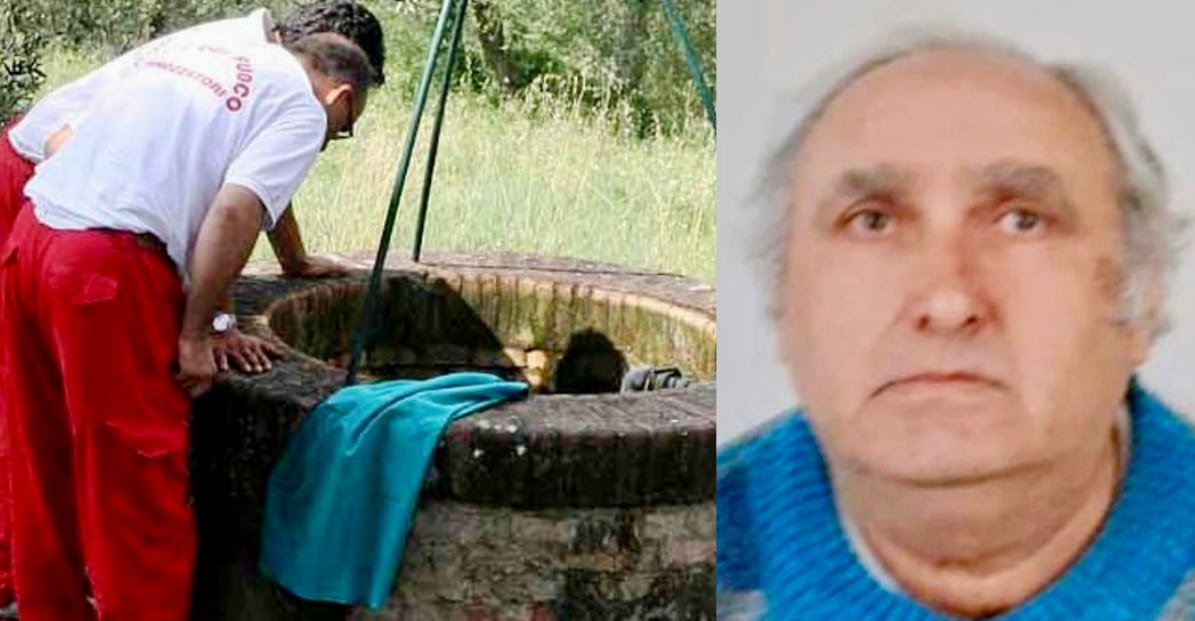 Si getta in un pozzo, morto un uomo di 70 anni
