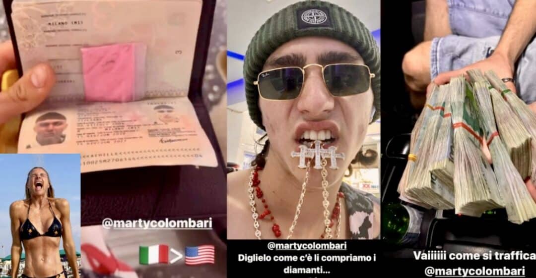 Achille Costacurta, le foto shock con soldi e droga