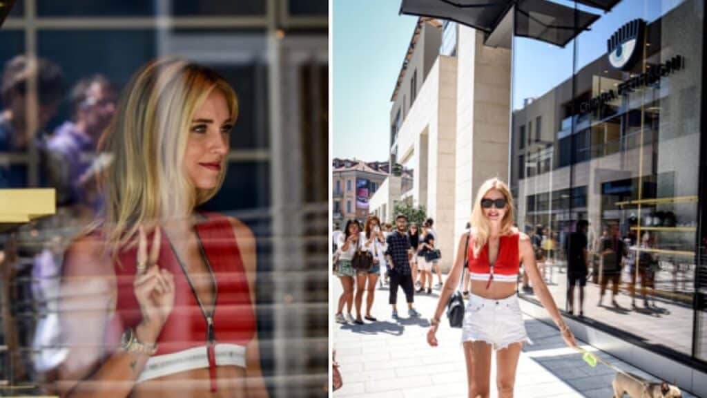 Negli ultimi tempi si sono susseguite segnalazioni sul web di capi griffati dall'influencer nei mercatini a prezzi stracciati