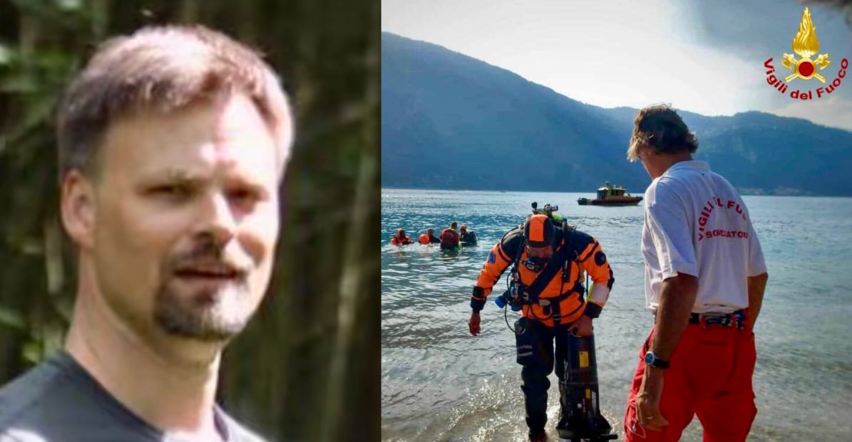 Morto Freadrich Tim nel lago di Como
