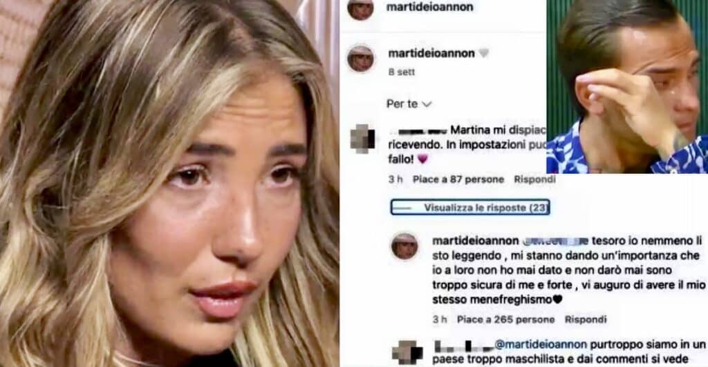 Martina insultata sull'account del ristorante di famiglia