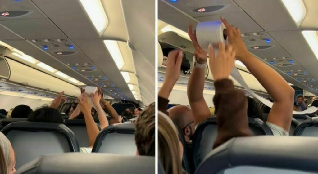 Litiga e aggredisce la moglie sull'aereo per Maiorca: la scena surreale