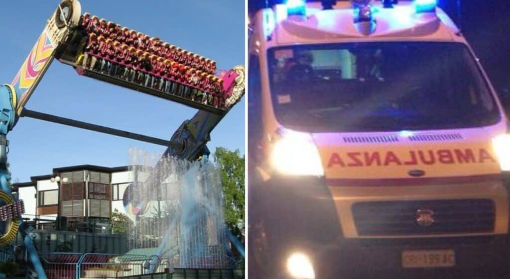 La giostra avrebbe avuto un guasto meccanico ai sedili e le ragazze sull'attrazione in movimento sono state sbalzate via cadendo violentemente a terra