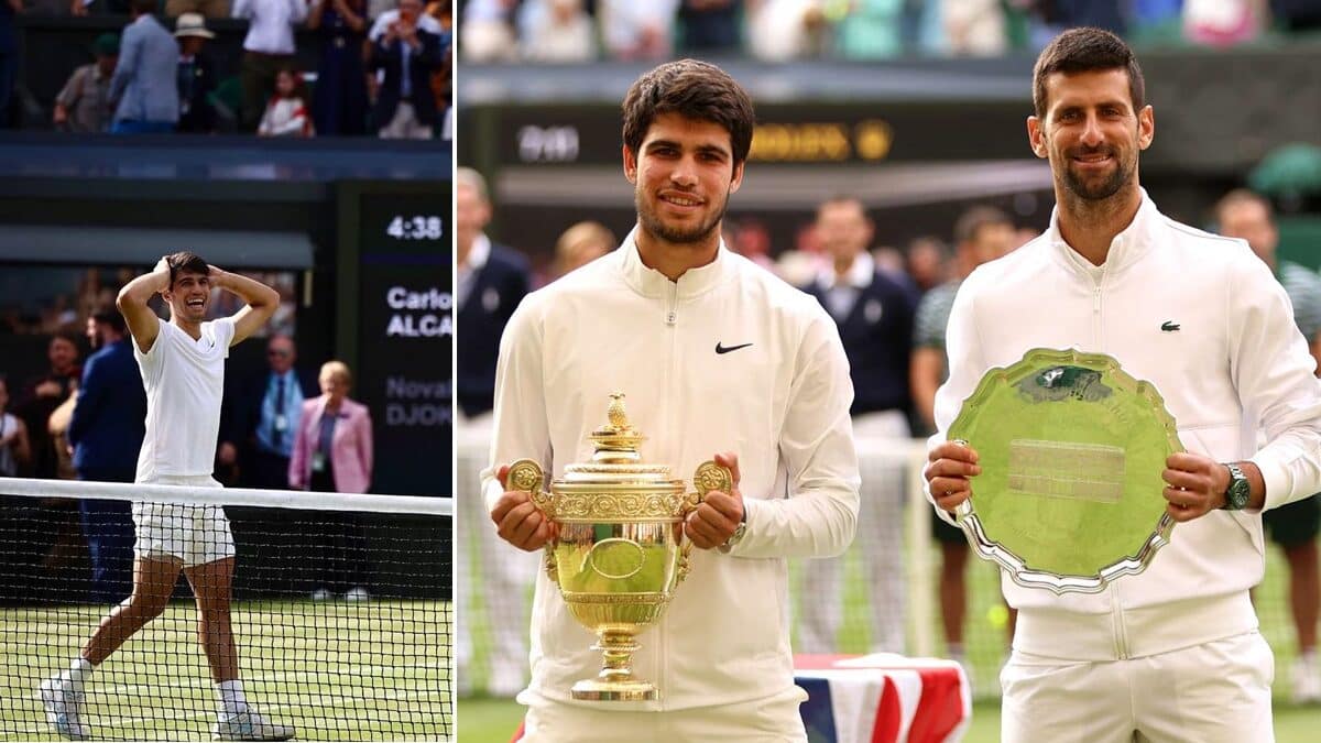 Finale Wimbledon Alcaraz Djokovic