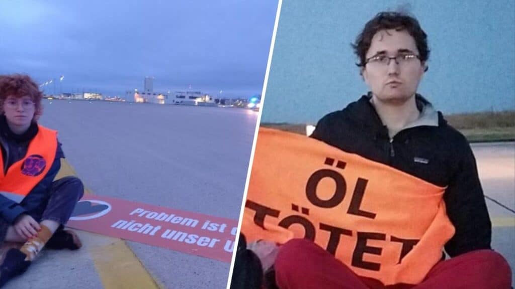 attivisti ultima generazione bloccato aeroporto