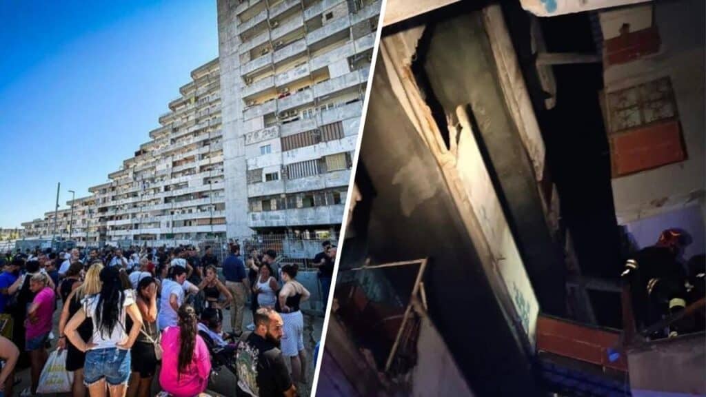 crollo scampia cuginette ferite