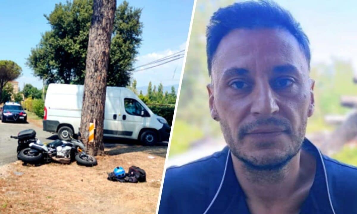 incidente appia morto giuseppe