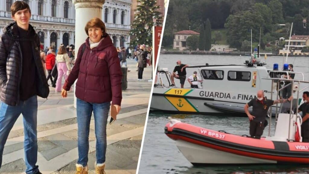 madre figlio annegano garda corpi
