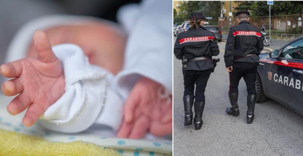 Genova, neonato picchiato