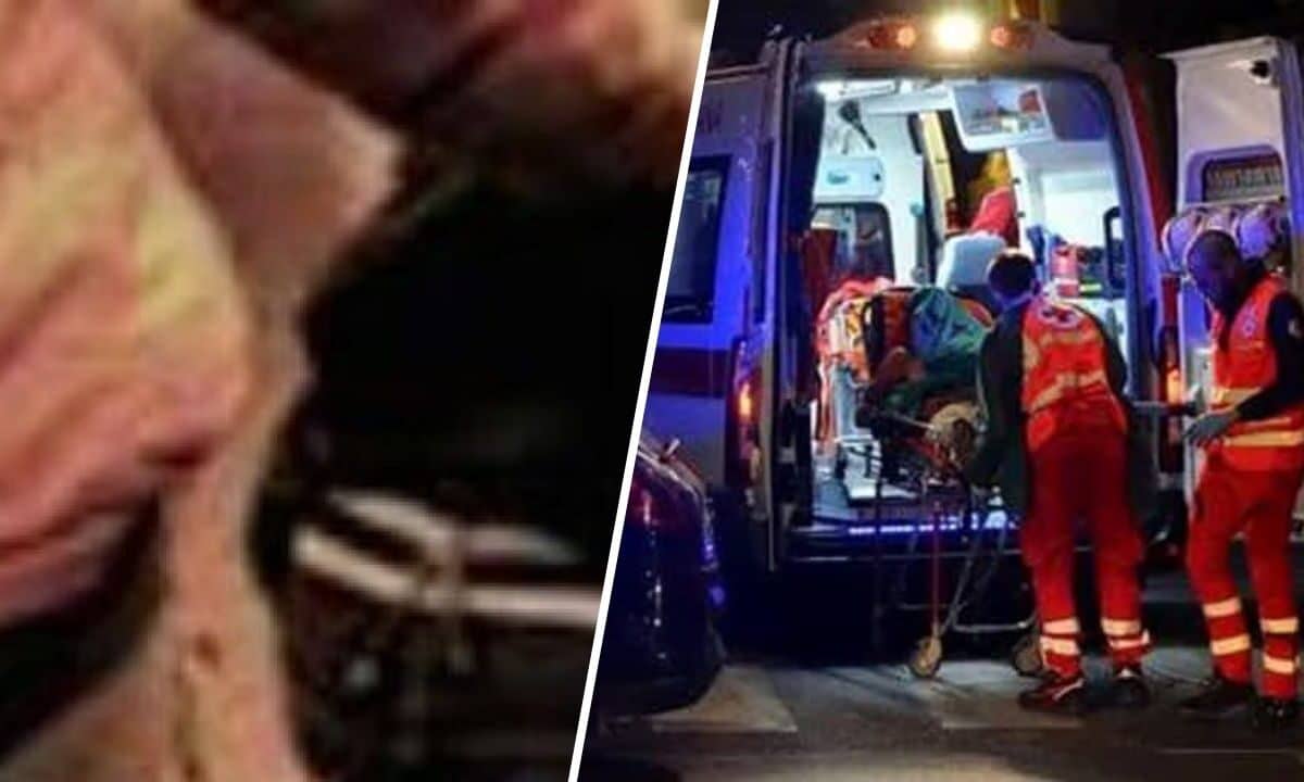 stacca dito morsi accoltella lite