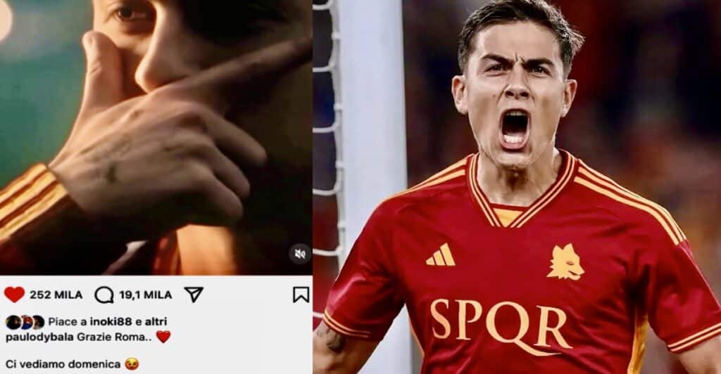 Dybala resta a Roma, l'annuncio
