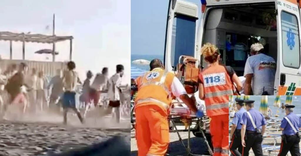 Ladro massacrato di botte in spiaggia a Napoli