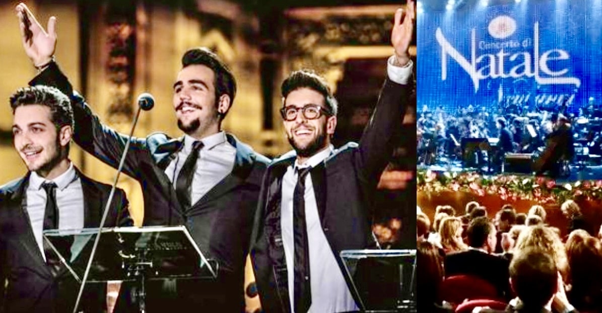 Il Volo: concerto di Natale ad agosto. La vicenda