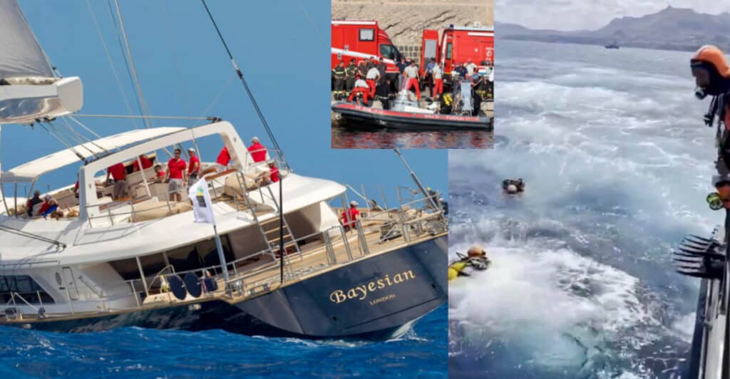 Recuperati i corpi di due dispersi dello yacht affondato a Palermo
