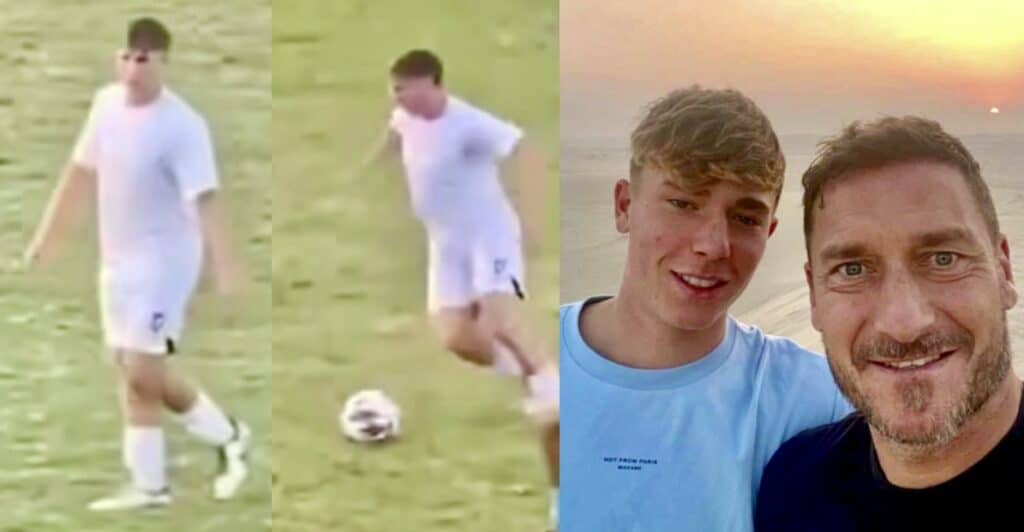 Insulti a Cristian Totti dopo l'esordio con l'Olbia