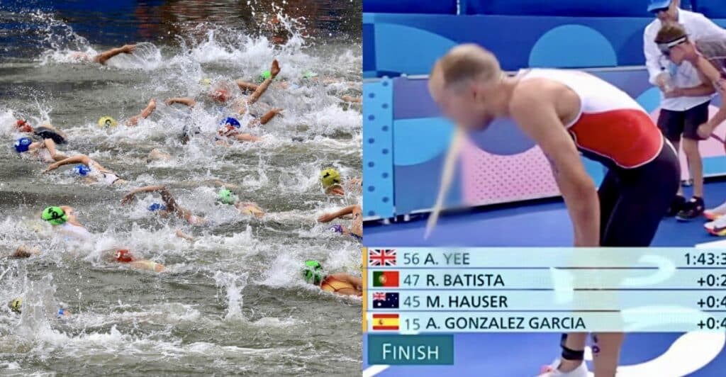 Vermeylen denuncia la gara di triathlon nella Senna: "Spero di non stare male"