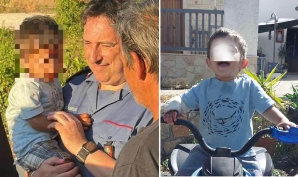 Bimbo rapito a Locorotondo