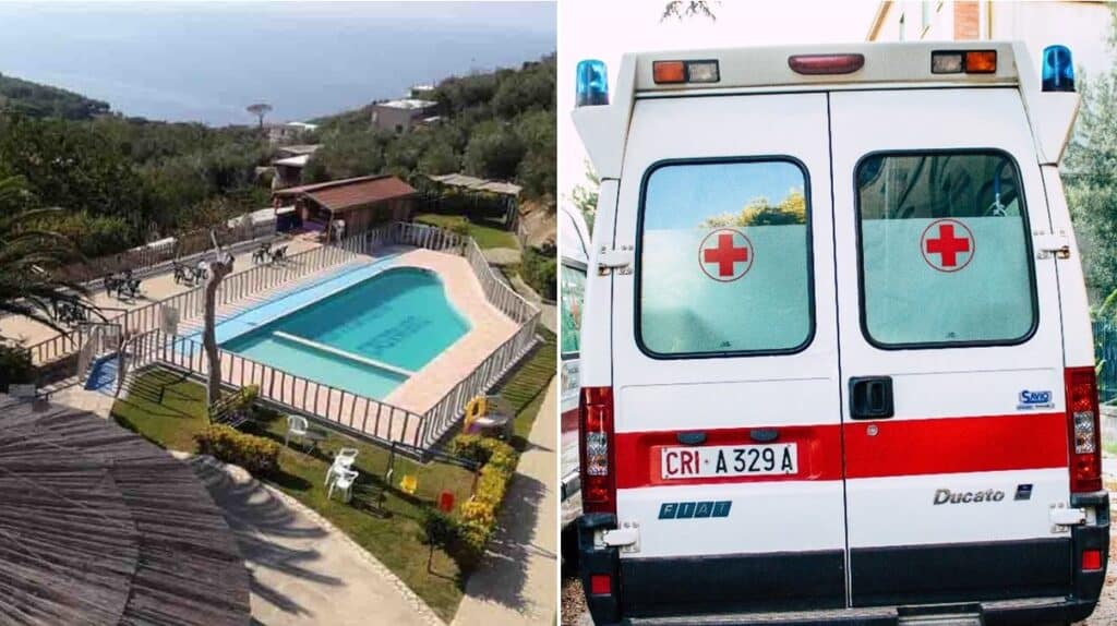 Vico Equense, bambino annega in piscina