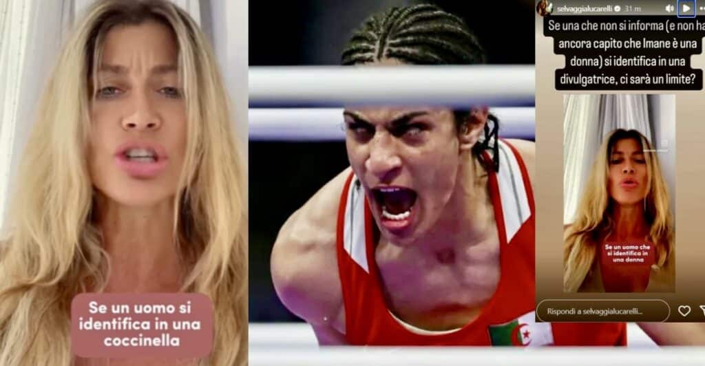 Maddalena Corvaglia contro Imane Khelif: "Uomo"