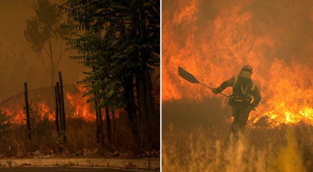 Roma, incendio a Cinecittà
