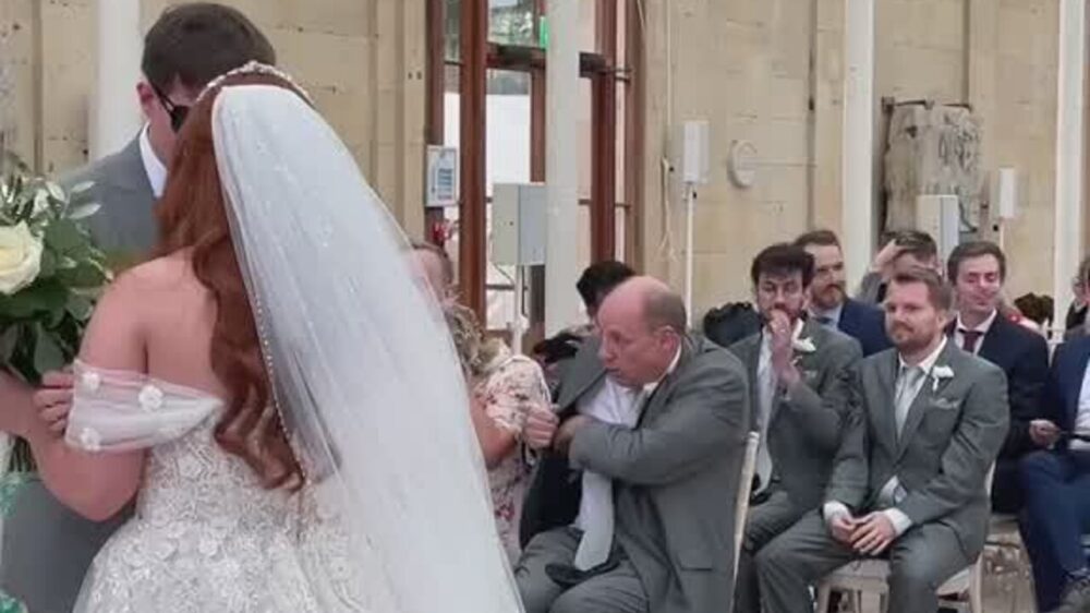 Coppia di sposi fa portare le fedi ad un gufo ma accade qualcosa: l'idea geniale