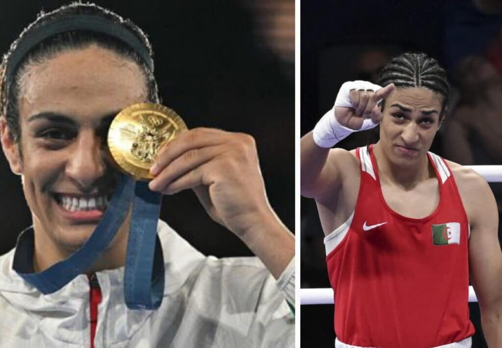 Con la vittoria schiacciante contro la cinese Yang, l'atleta algerina si aggiudica l'oro nel pugilato femminile, categoria 66 kg