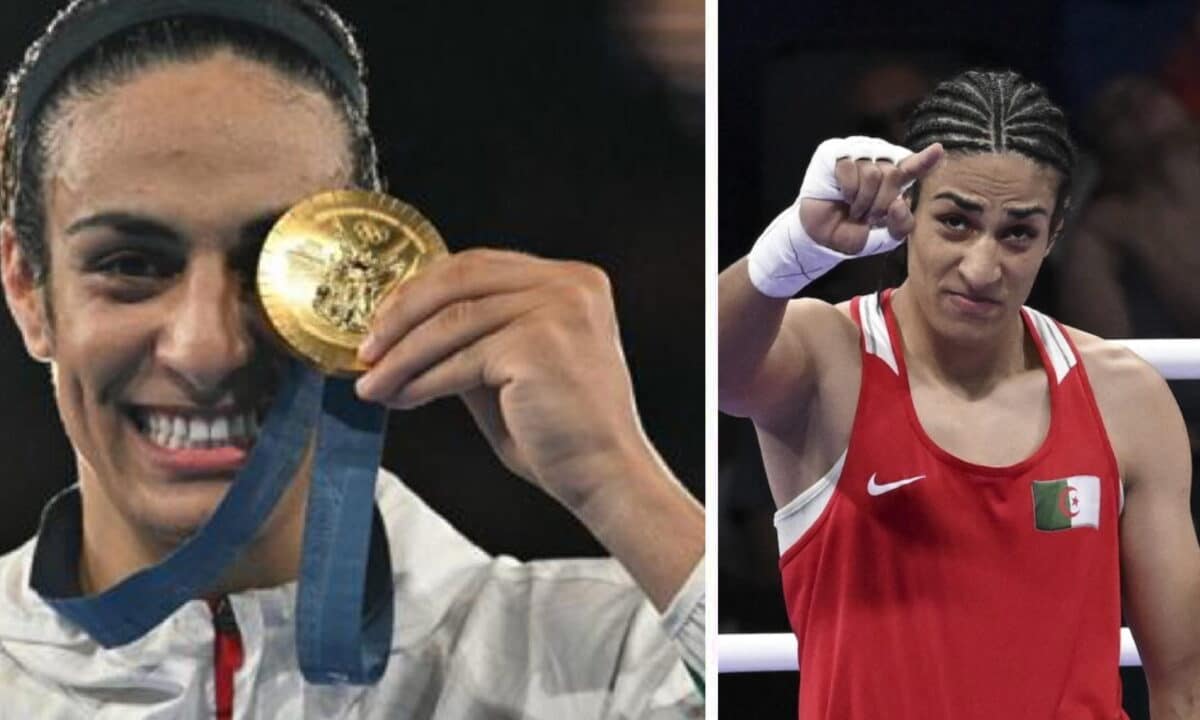 Con la vittoria schiacciante contro la cinese Yang, l'atleta algerina si aggiudica l'oro nel pugilato femminile, categoria 66 kg