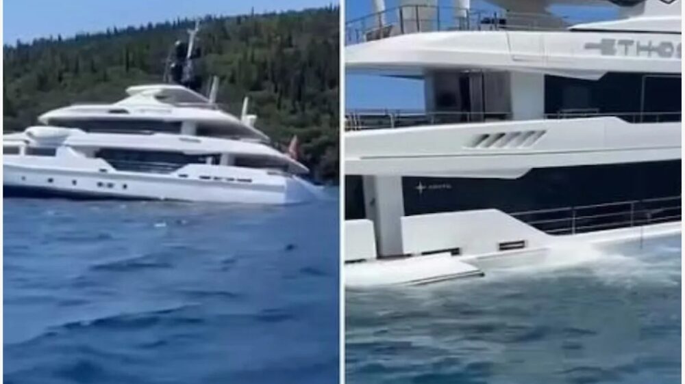 Mega yacht da 19 milioni affondato in Grecia: "Portellone aperto"