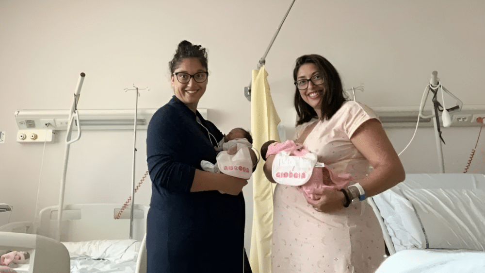 Pinerolo, due sorelle partoriscono lo stesso giorno e nello stesso ospedale