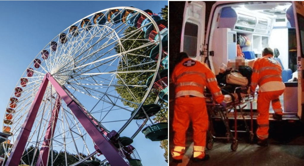 Taranto, adolescente sbalzato dalla giostra