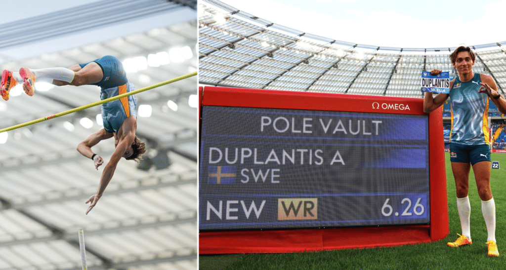 Duplantis record del mondo