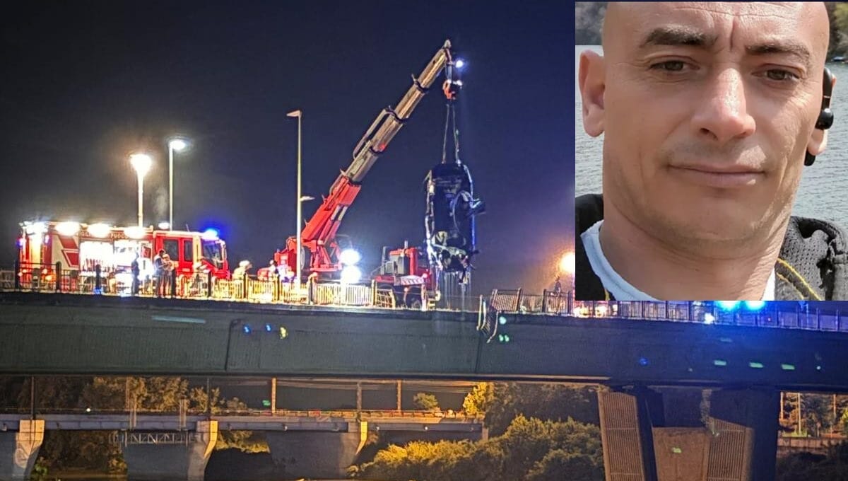 Alessandria, auto precipita dal ponte Tiziano