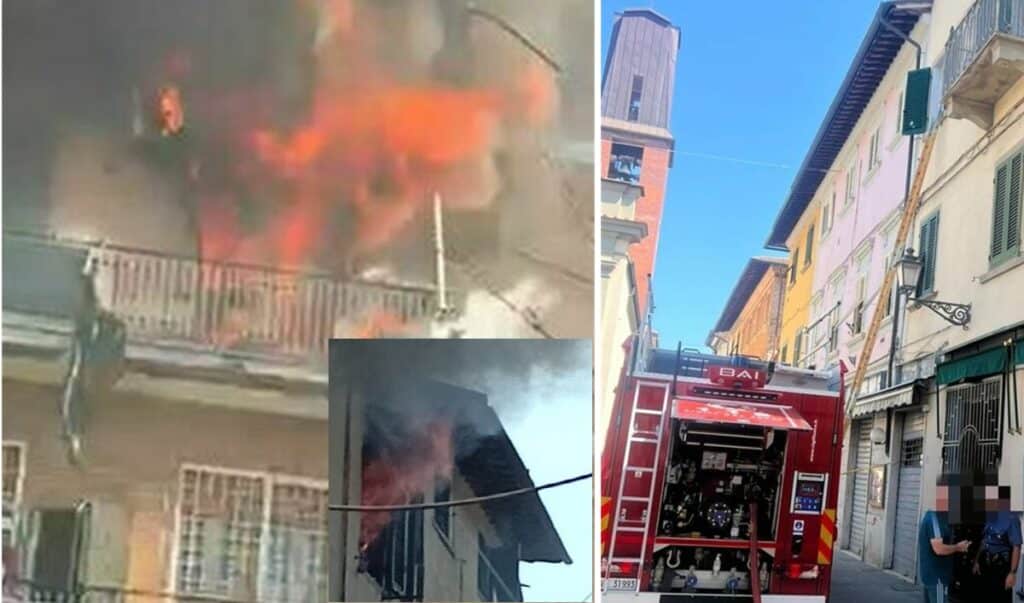 Incendio a Santa Croce