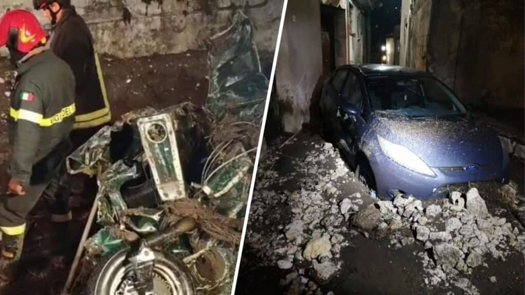 travolti fango dispersi madre figlio