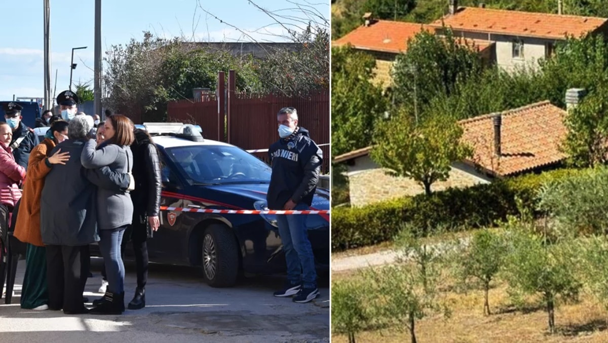 Perugia, trovati tre morti in un casolare