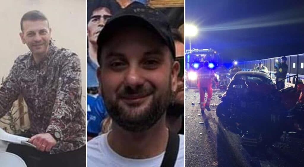 Incidente sul cavalcavia in Friuli