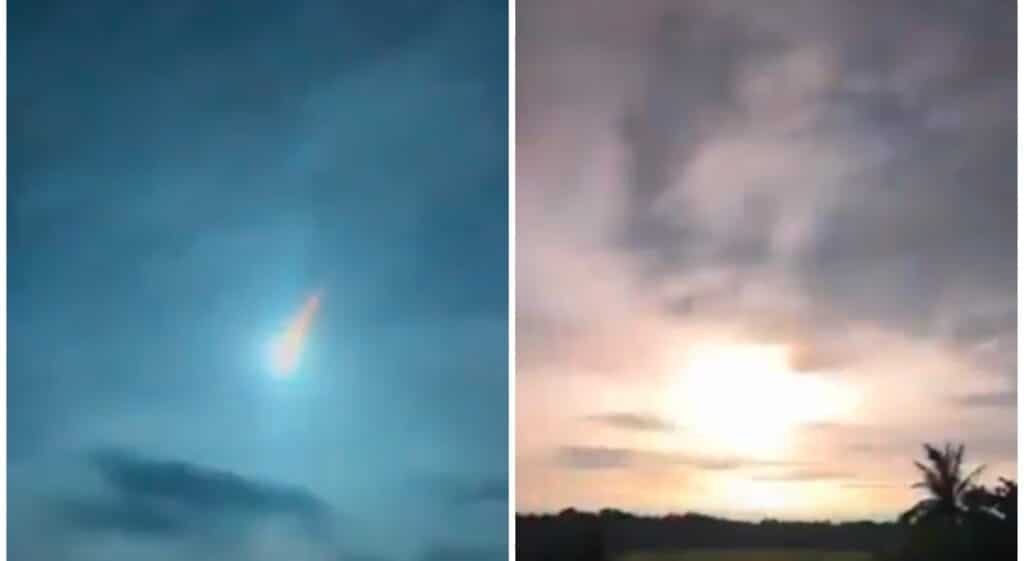 Asteroide attraversa le nuvole e illumina il cielo: lo scoperta è virale sul web