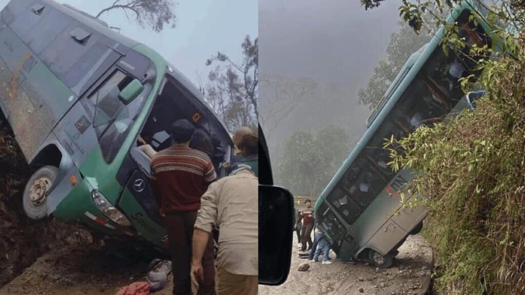 Tra le possibili cause la fitta nebbia lungo la strada a zig zag che conduceva al famoso sito archeologico