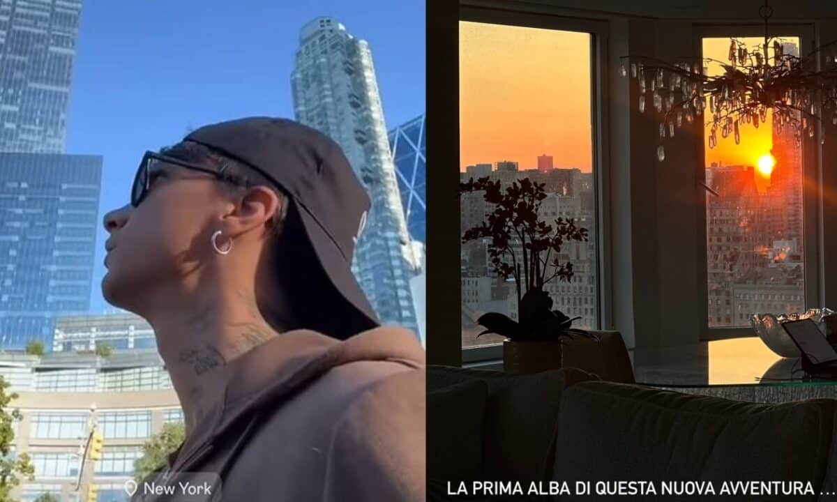"Ciao Italia per un po'", Ultimo e Jacqueline a New York per la nascita di E.