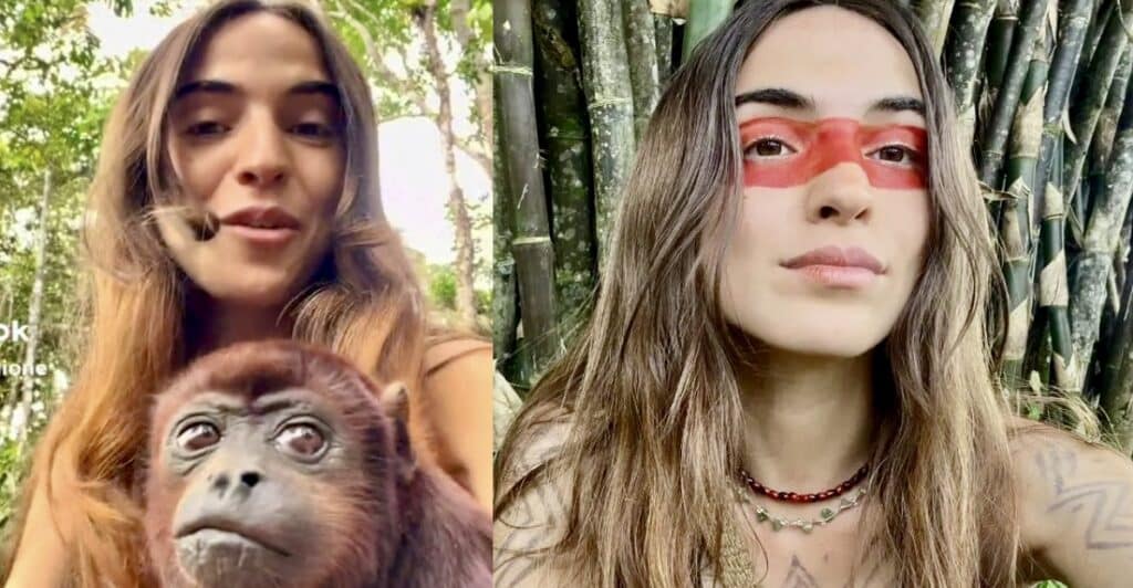 Sara, romana 25enne trasferitasi nella foresta amazzonica