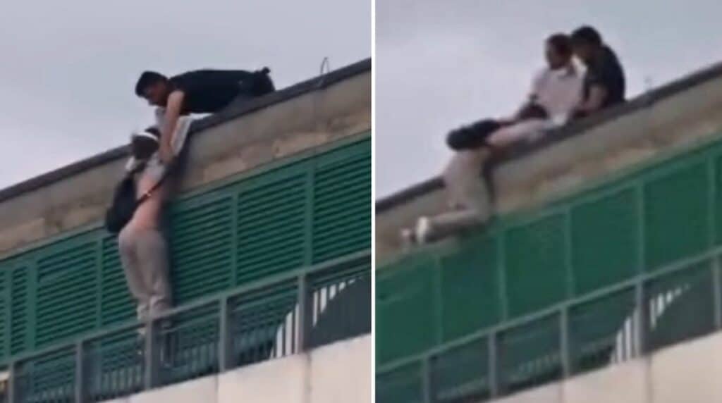 Ferrara, poliziotto salva donna che minaccia il suicidio