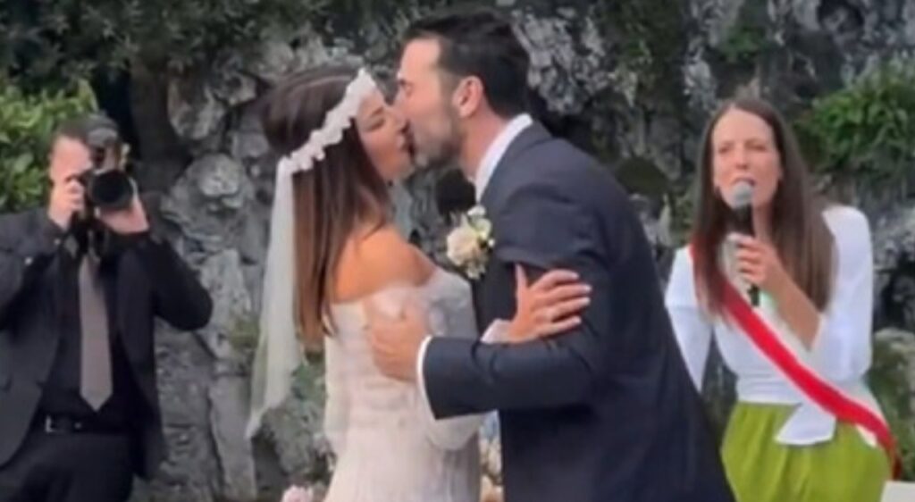 Gigi Buffon si è sposato con Ilaria D'Amico: la cerimonia