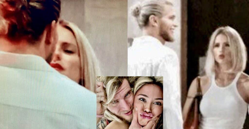 Karius beccato con Michelle Hunziker in un locale