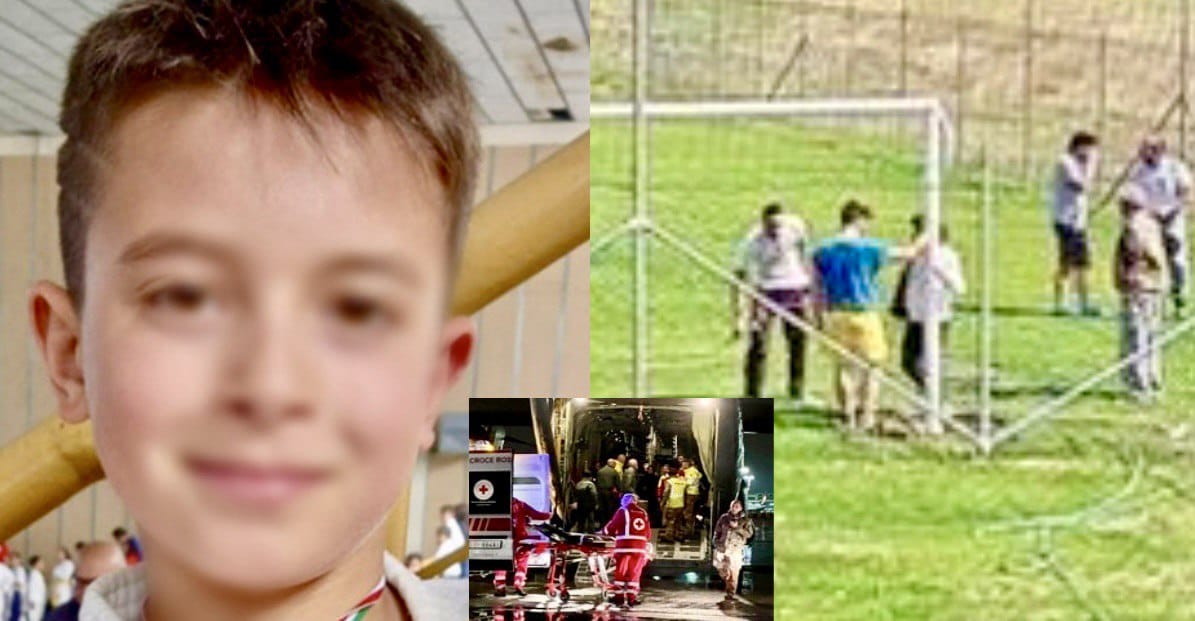 Gioele Petzu morto schiacciato da una porta da calcio in Sardegna