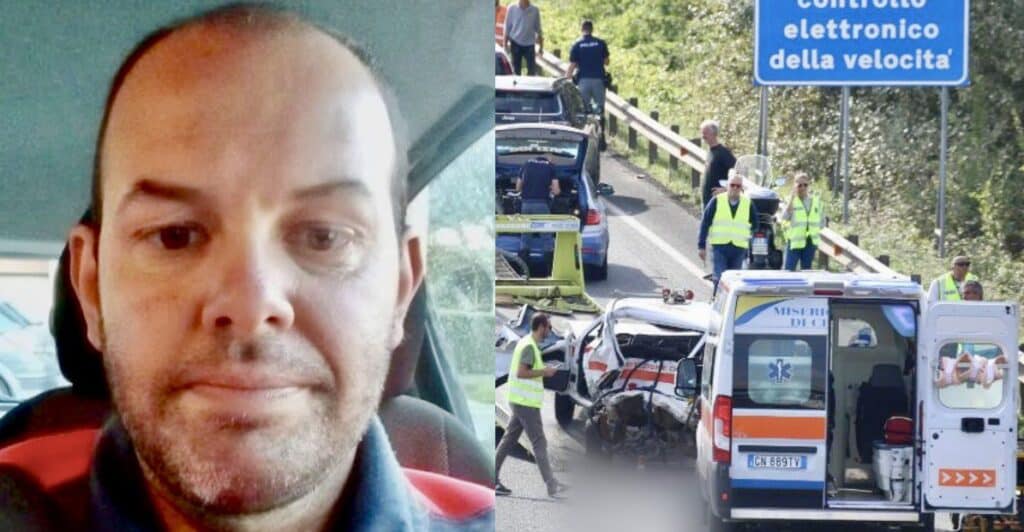 Sandro Banchellini, volontario della croce rossa morto a. 48 anni