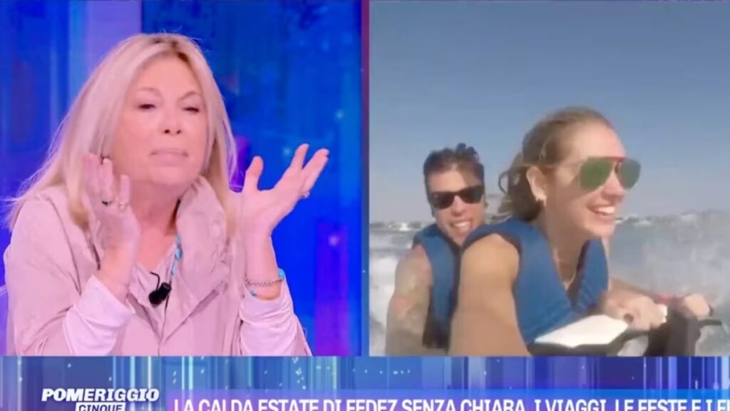 Rita Dalla Chiesa senza peli sulla lingua sui Ferragnez: “Lei ha una storia, lui va di qua e di là”