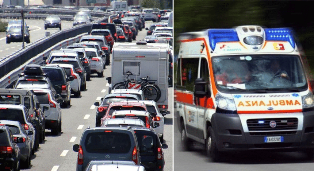 Treviso, muore bloccato nel traffico